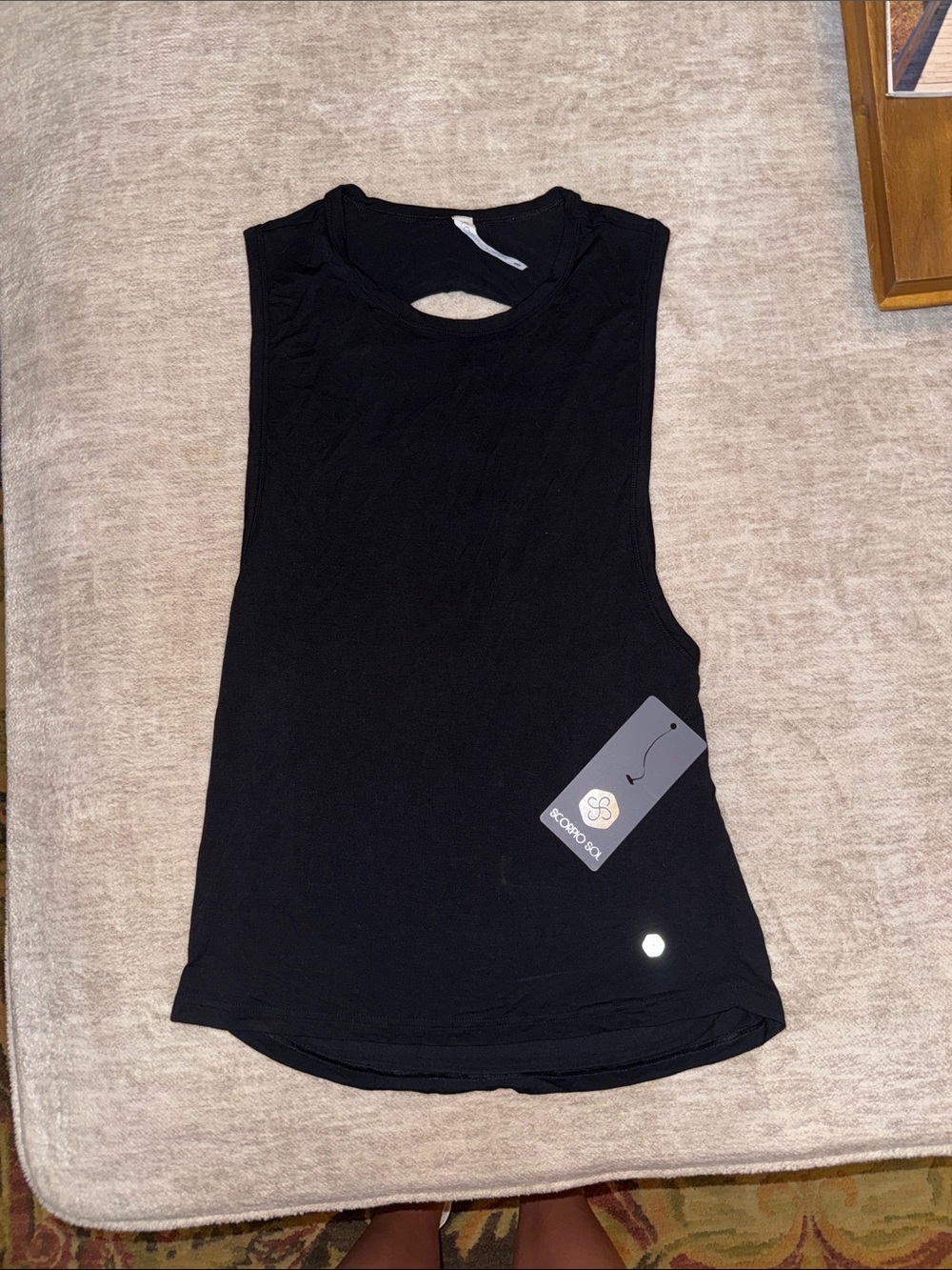 Scorpio Sol Brit Slash Laser Cut Tank